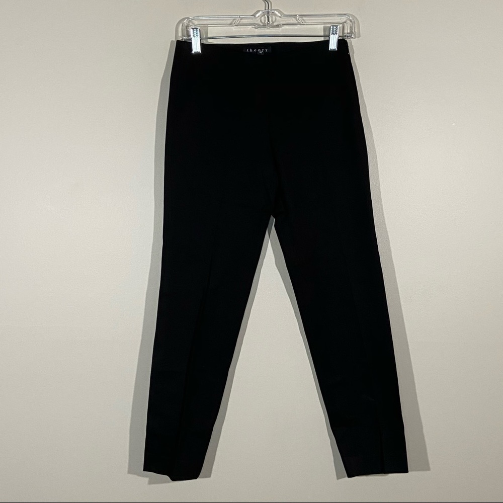 Theory Belisa Stable Black Pants 0